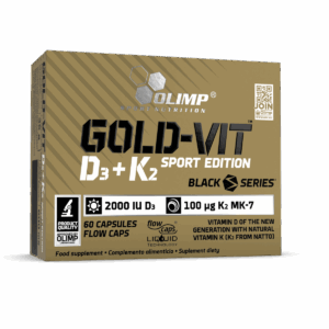 Gold-Vit® D3+K2 2000 IU Sport Edition - 60 Capsules