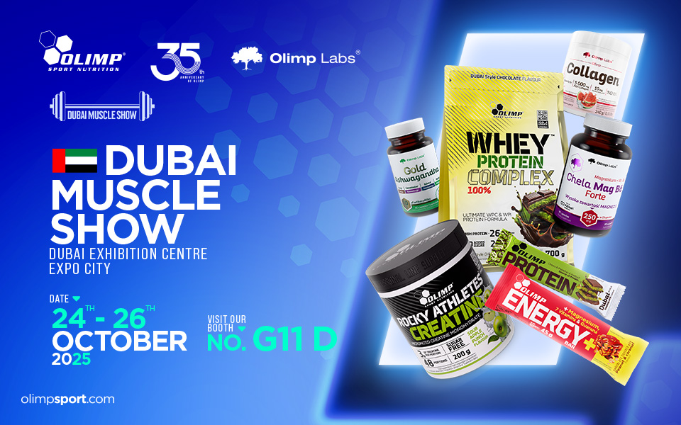 Olimp at the Dubai Muscle Show 2025