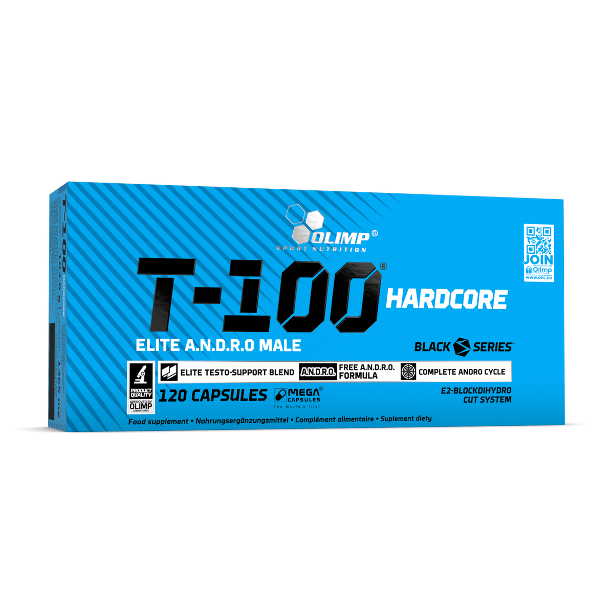 Olimp Sport Nutrition T-100 Hardcore product packaging