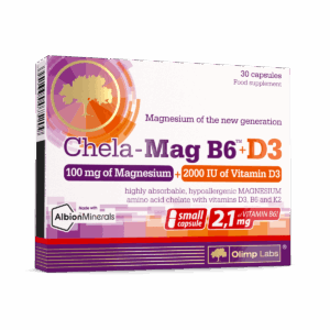 Chela-Mag B6+D3 - 30 Capsules