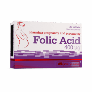 Folic Acid 400 µg - 30 Tablets